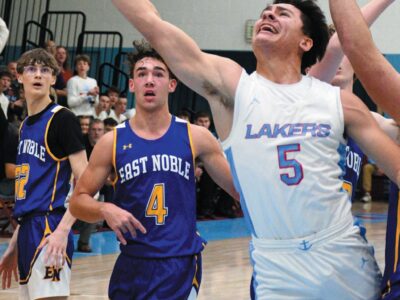 Lakers shoot down East Noble